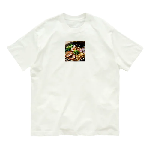 ラーメン オーガニックコットンTシャツ