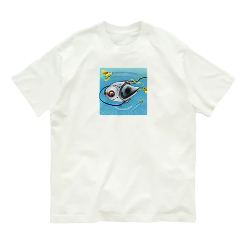 お魚ロボット Organic Cotton T-Shirt