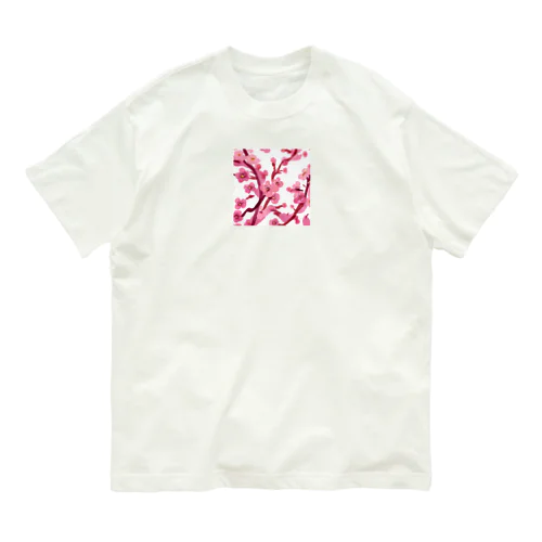 冬の小さな花な勇士 Organic Cotton T-Shirt