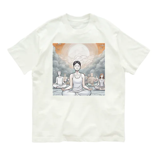 ヨガさん Organic Cotton T-Shirt