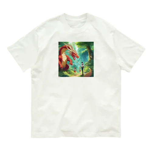 Doragon５ オーガニックコットンTシャツ