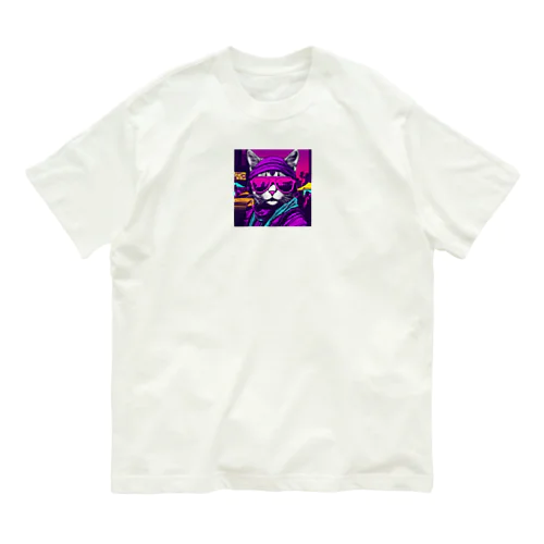 ROCKYCAT　サングラス２ Organic Cotton T-Shirt