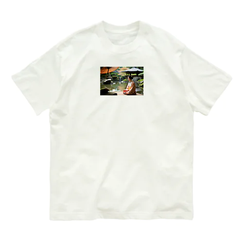 JapaneseHealingSpaces オーガニックコットンTシャツ