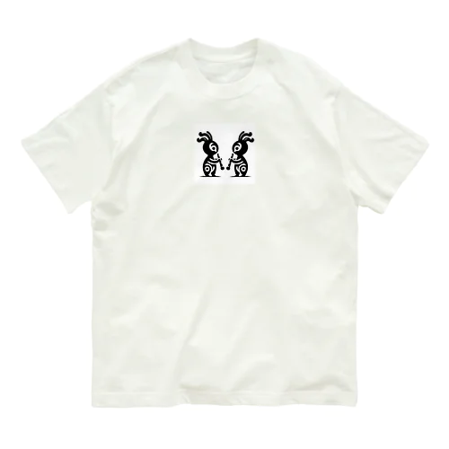 ココペリくん Organic Cotton T-Shirt