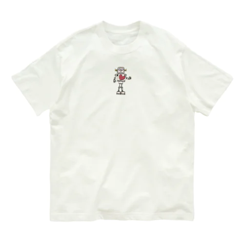 ロボット74 オーガニックコットンTシャツ