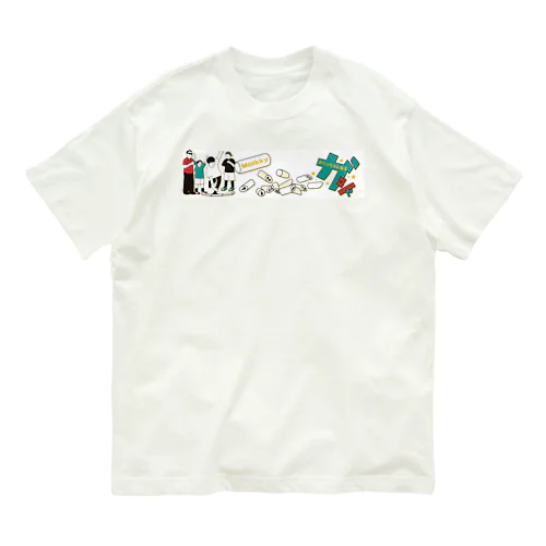 ガシャちゃんねるバナータイプ Organic Cotton T-Shirt