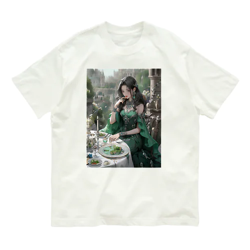 豪華客船でディナー　sanae 2074 Organic Cotton T-Shirt