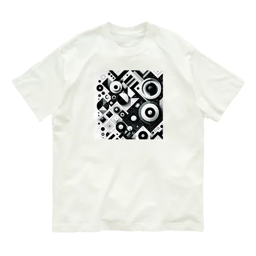 抽象的で洗練された幾何学 Organic Cotton T-Shirt