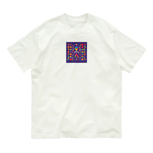 レインボーフラッグ Organic Cotton T-Shirt
