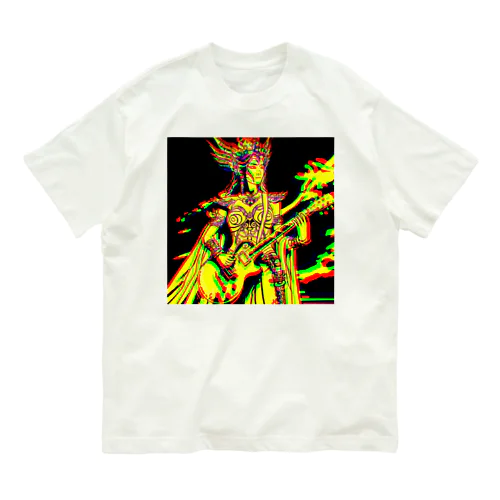 神功皇后とロック「Empress Jingu and Rock」 Organic Cotton T-Shirt