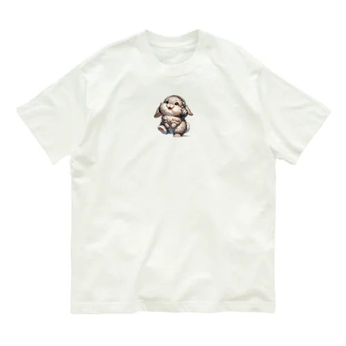 楽しむ うさぴ🎵 Organic Cotton T-Shirt