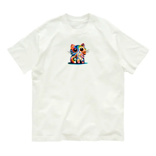 仮）ねこしゃん オーガニックコットンTシャツ