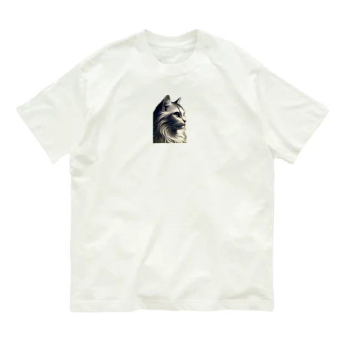 仮）ネコしゃん Organic Cotton T-Shirt