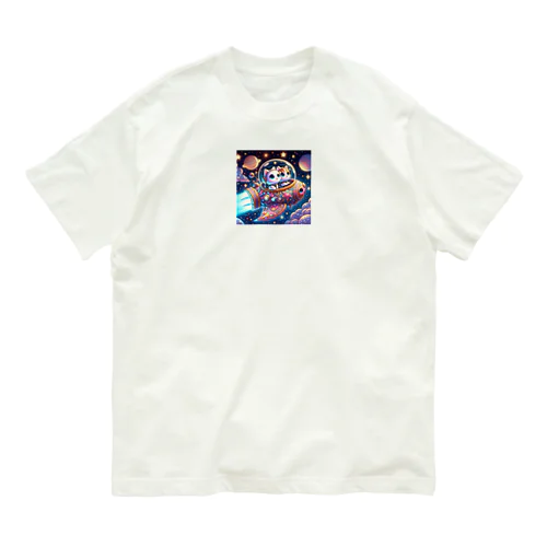 宇宙冒険キトゥンズ Organic Cotton T-Shirt