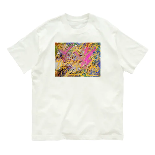 abstract オーガニックコットンTシャツ