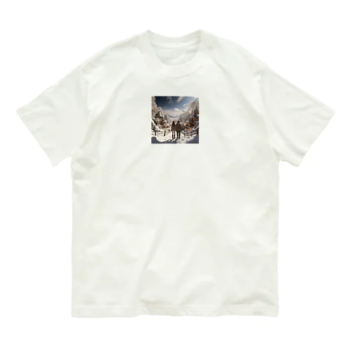 Enchanted Winter Vista Organic Cotton T-Shirt