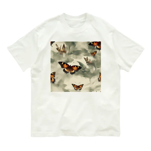 現実の蝶 Organic Cotton T-Shirt