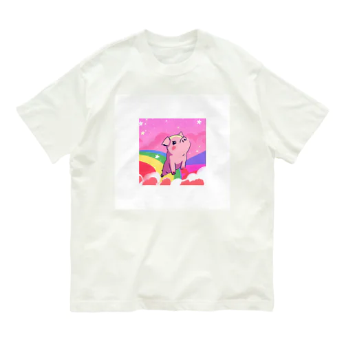 空飛ぶ豚 Organic Cotton T-Shirt