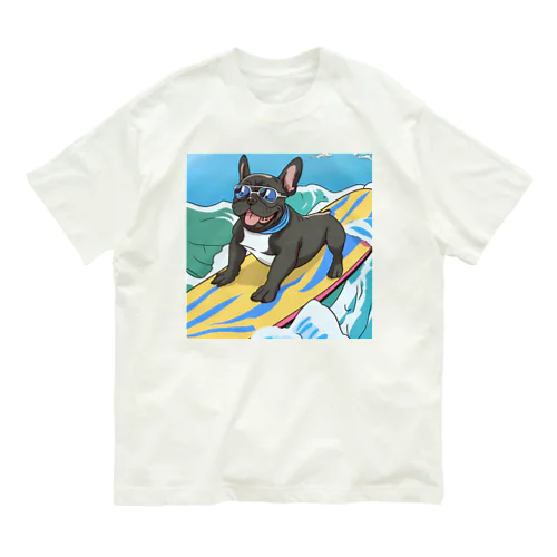 GURASANフレンチブルドック オーガニックコットンTシャツ