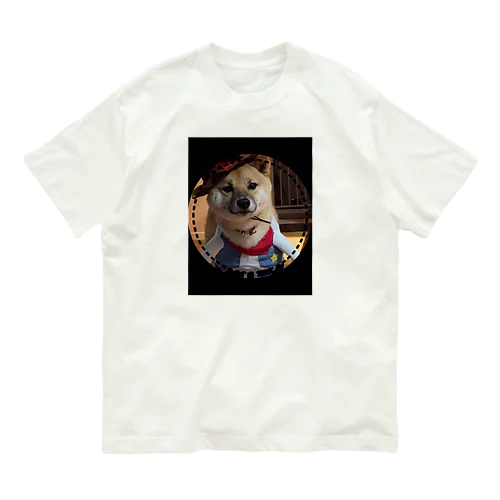 柴犬COOUo･ｪ･oU Organic Cotton T-Shirt