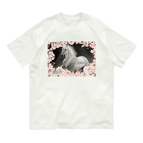 🌸Haru no Uma 🐎 オーガニックコットンTシャツ