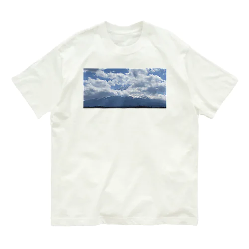 かくれんぼ富士山 Organic Cotton T-Shirt