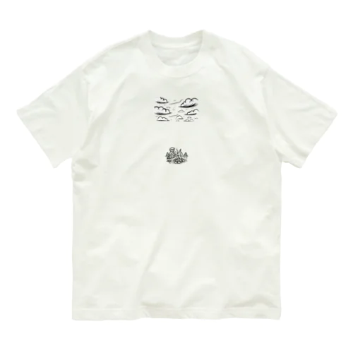 高い空 オーガニックコットンTシャツ