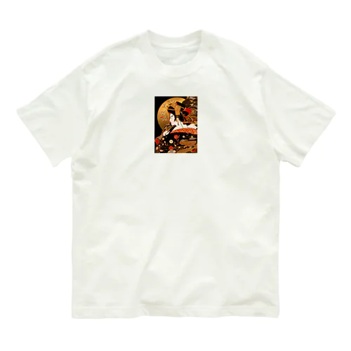 聖徳太子絵伝金蒔絵　Tomoe bb 2712 Organic Cotton T-Shirt