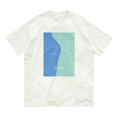 ふたりのファミケアちゃん Organic Cotton T-Shirt