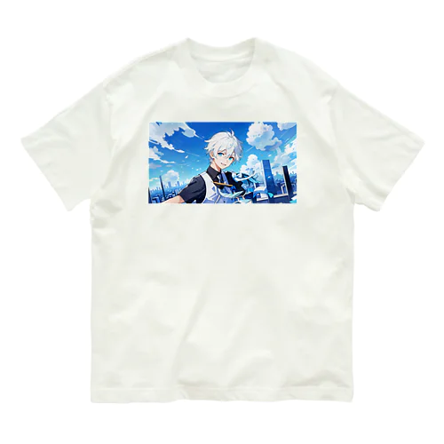 蒼海 翔太（Aomi Shota）　『ショタの蒼い夢: 翔太の世界観を感じる特別なコレクション』 Organic Cotton T-Shirt