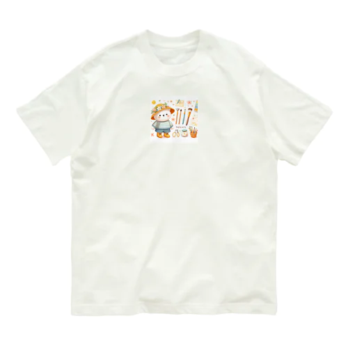 くま🧸 オーガニックコットンTシャツ