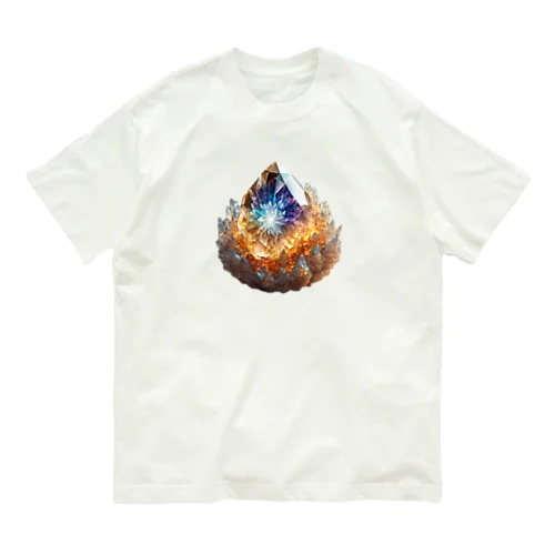 空想鉱物Ⅲ〈切り抜き〉 オーガニックコットンTシャツ