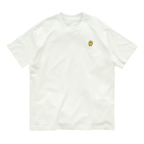 ドット絵風　ひよこグッズ Organic Cotton T-Shirt