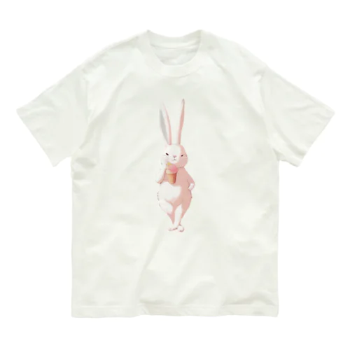 Popular Rabbit 🐰 オーガニックコットンTシャツ