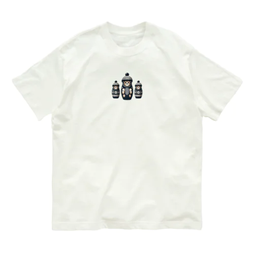 グリズリーこけし Organic Cotton T-Shirt