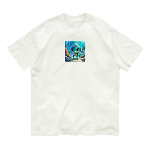 タツノオトシゴ Organic Cotton T-Shirt