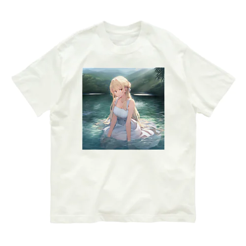 湖の少女 Organic Cotton T-Shirt