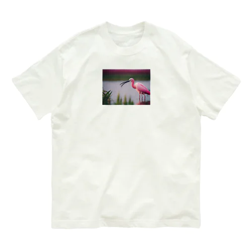 鳥8 オーガニックコットンTシャツ