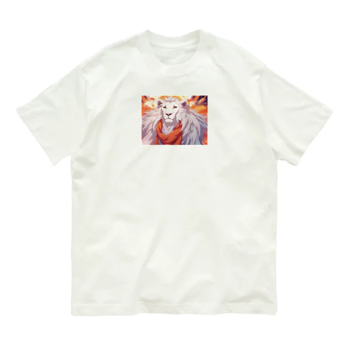 ハンサムライオン🦁 オーガニックコットンTシャツ