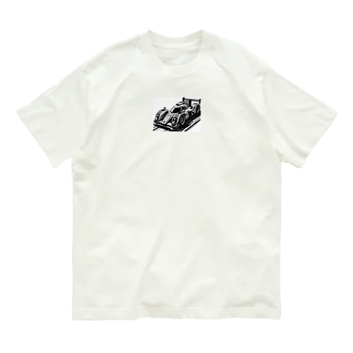 シャープなデザインのスポーツカー Organic Cotton T-Shirt