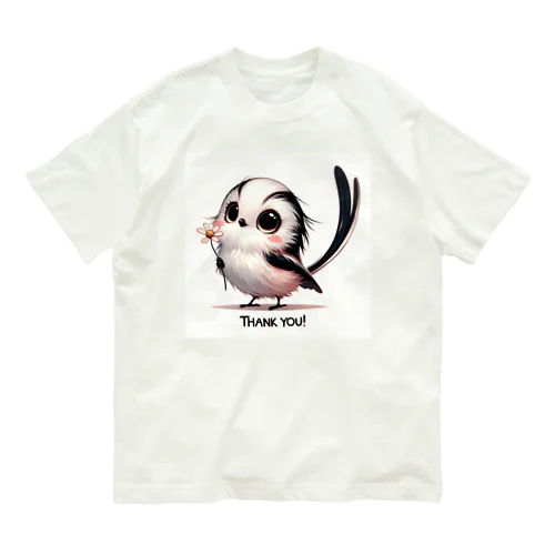 Long-tailed Tit  Organic Cotton T-Shirt