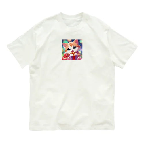 プレゼントちょーだい Organic Cotton T-Shirt