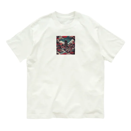 ロック　和　デザイン２ Organic Cotton T-Shirt