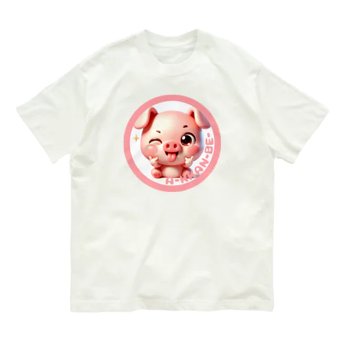 A-KKAN-BE-Boo（あっかんべーブー） オーガニックコットンTシャツ