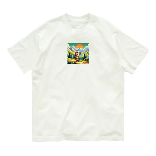 こども登山家 Organic Cotton T-Shirt