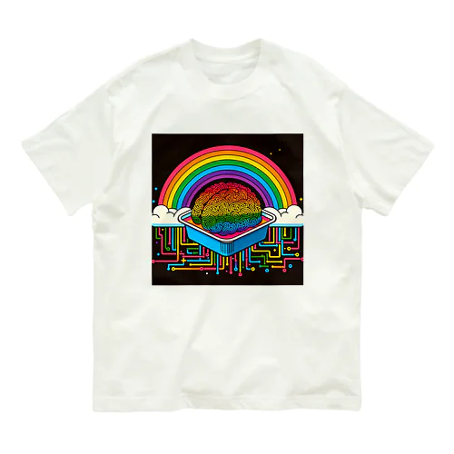 脳内サーキット オーガニックコットンTシャツ