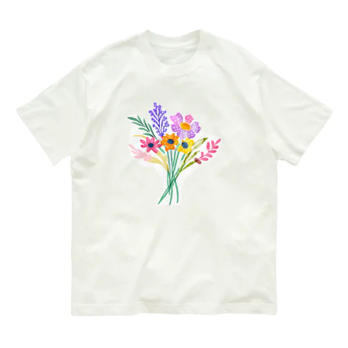 愛をこめて花束を Organic Cotton T-Shirt