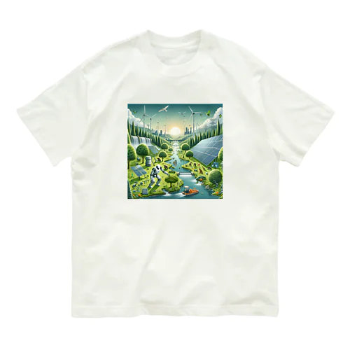 テラフォーミング オーガニックコットンTシャツ