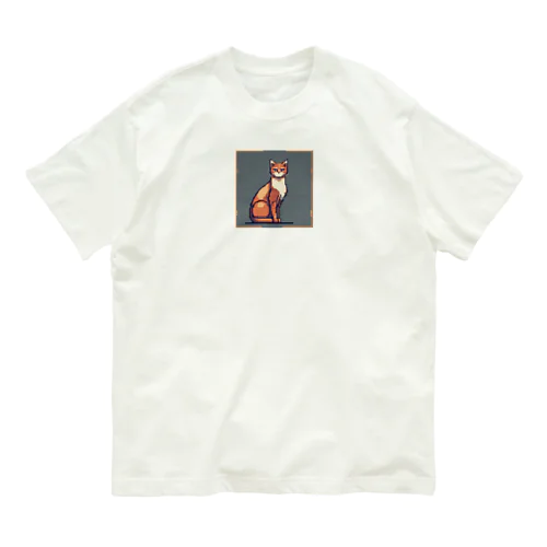 モデル猫 -JENNER- オーガニックコットンTシャツ