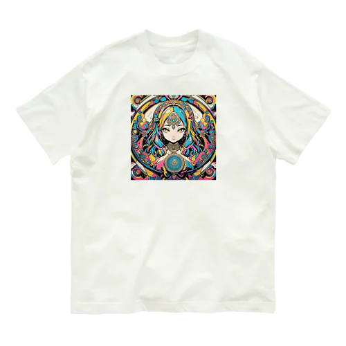 あなたの幸運を祈る女神♪ オーガニックコットンTシャツ